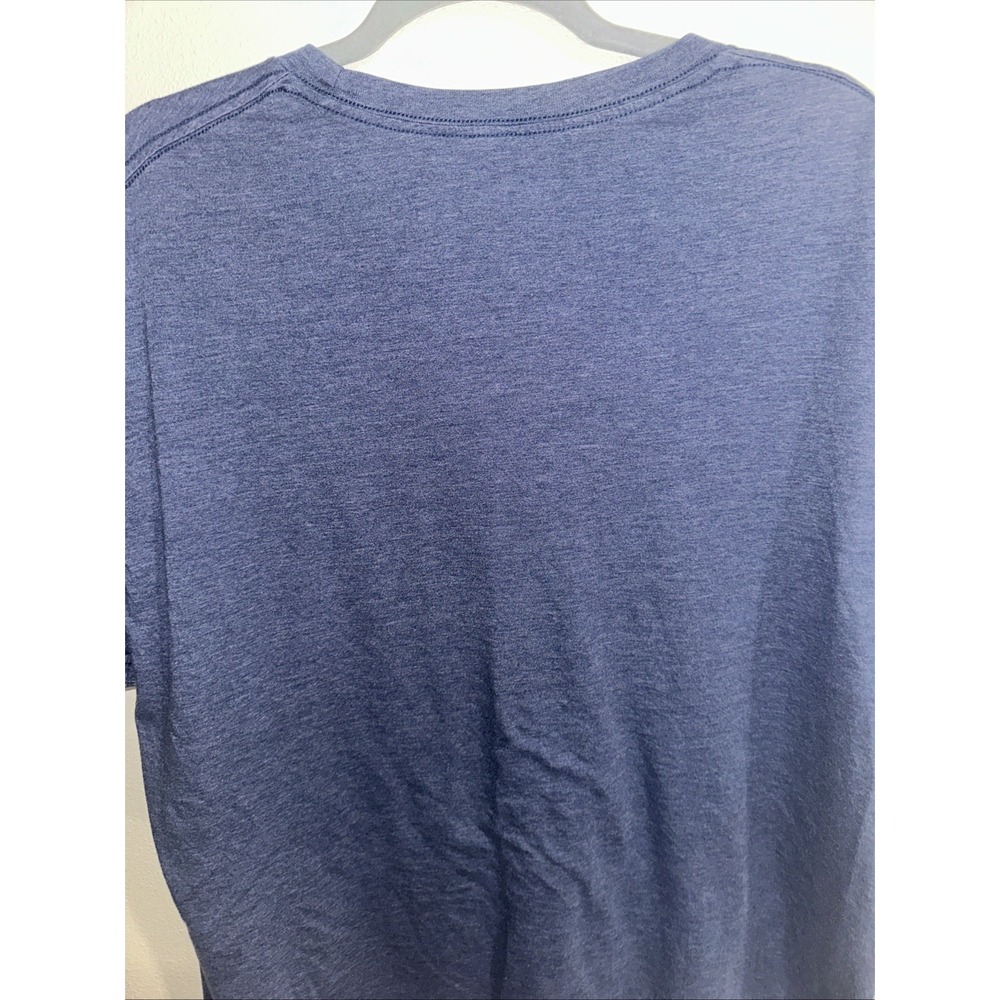 Men Nirvana Blue Shirt Cotton Polyester . Used Good Condition. Size 2xL - Picture 6 of 8